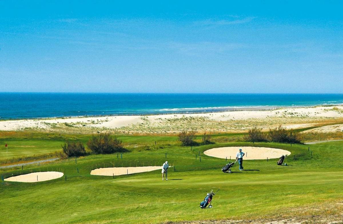 L'Appart Vue Golf Piscines Nature Ocean A Moliets Apartment Bagian luar foto